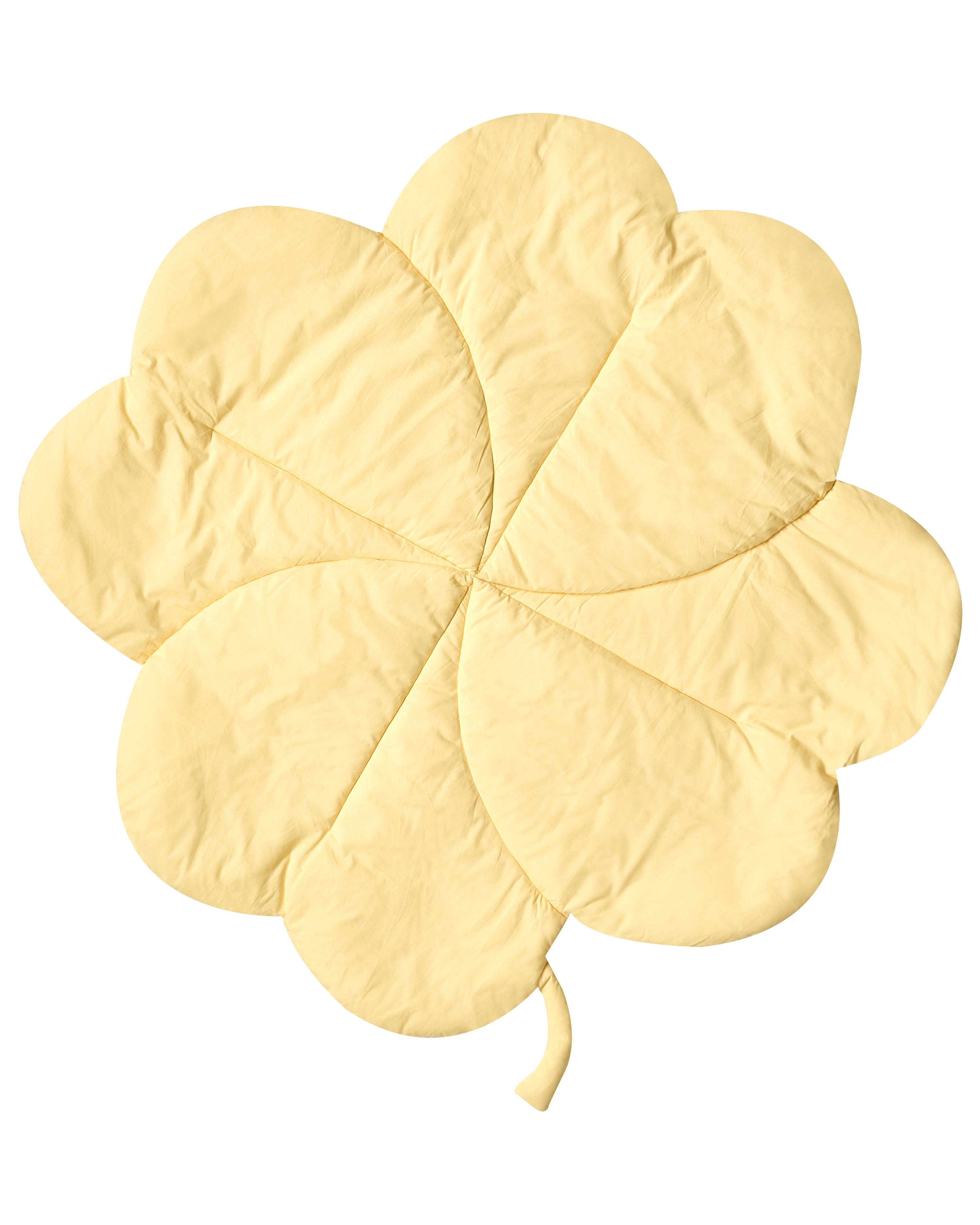 Kids Playmat ACADINE 110 x 110 cm Cotton Yellow