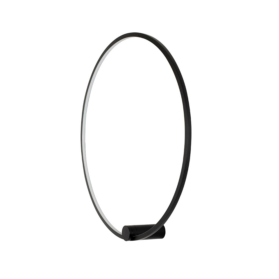 MOOSEE lampa ścienna HOOP 60 czarna