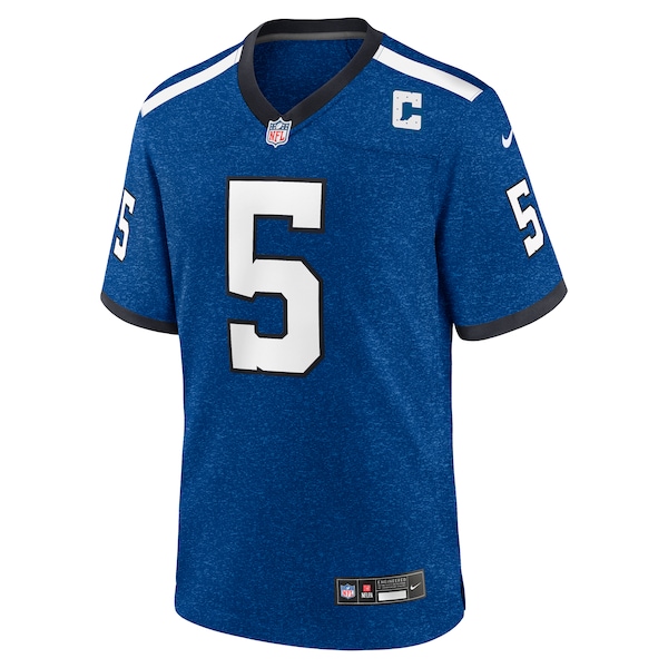 Anthony Richardson Sr. Indianapolis Colts Nike Alternate Indiana Nights Game Jersey - Royal