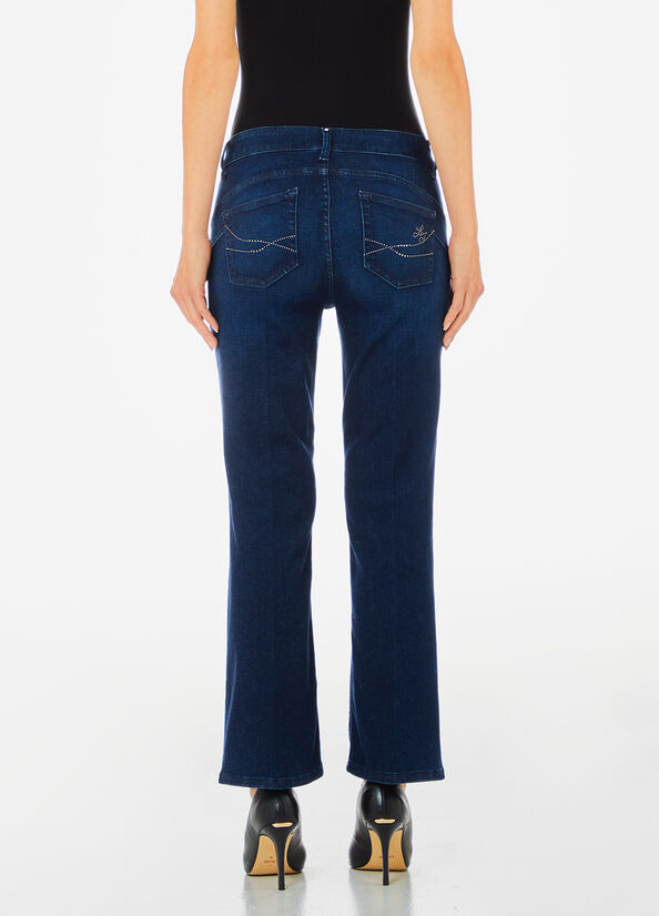 Jeans bootcut bottom up