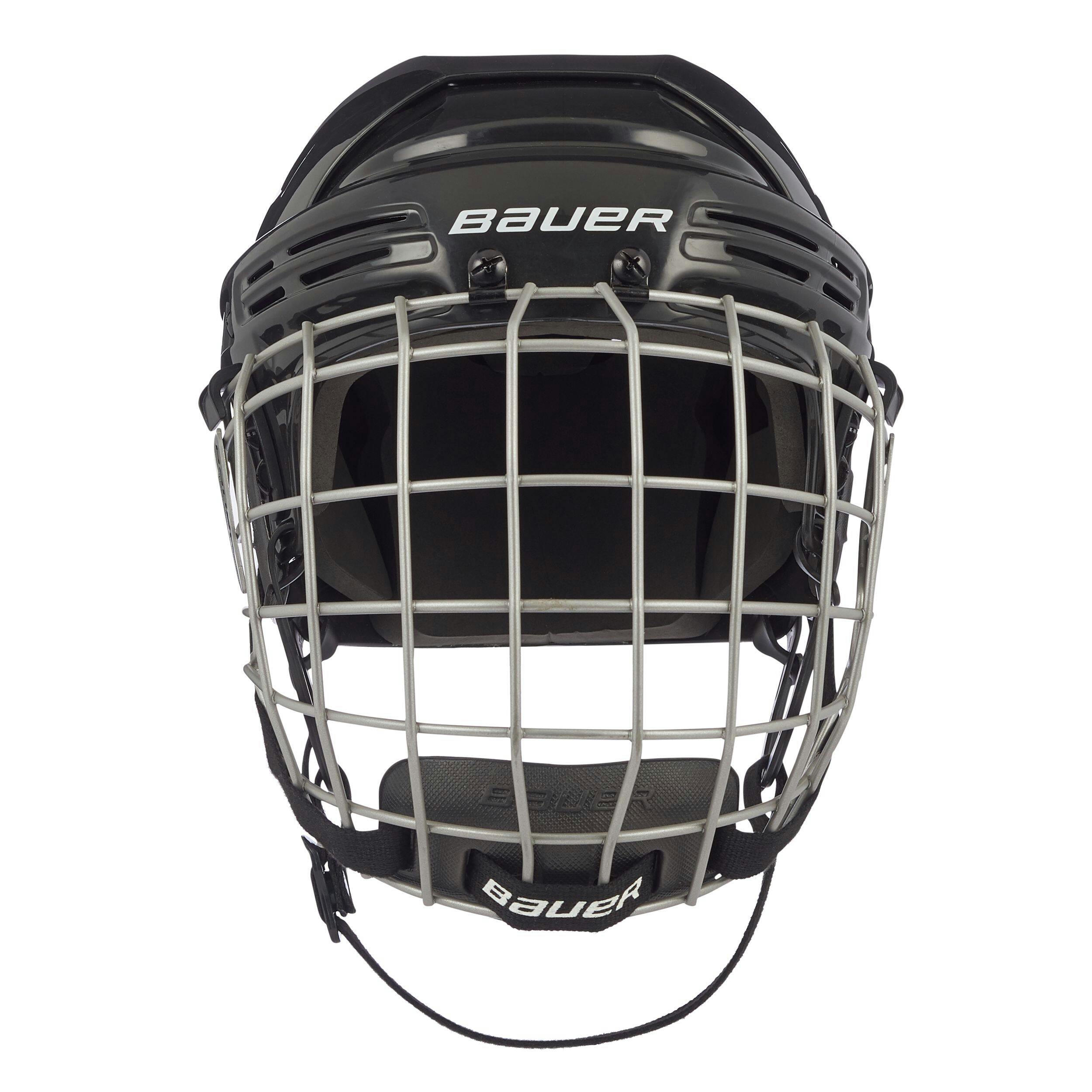 Bauer 2100 Junior Hockey Helmet & Cage Combo, Black