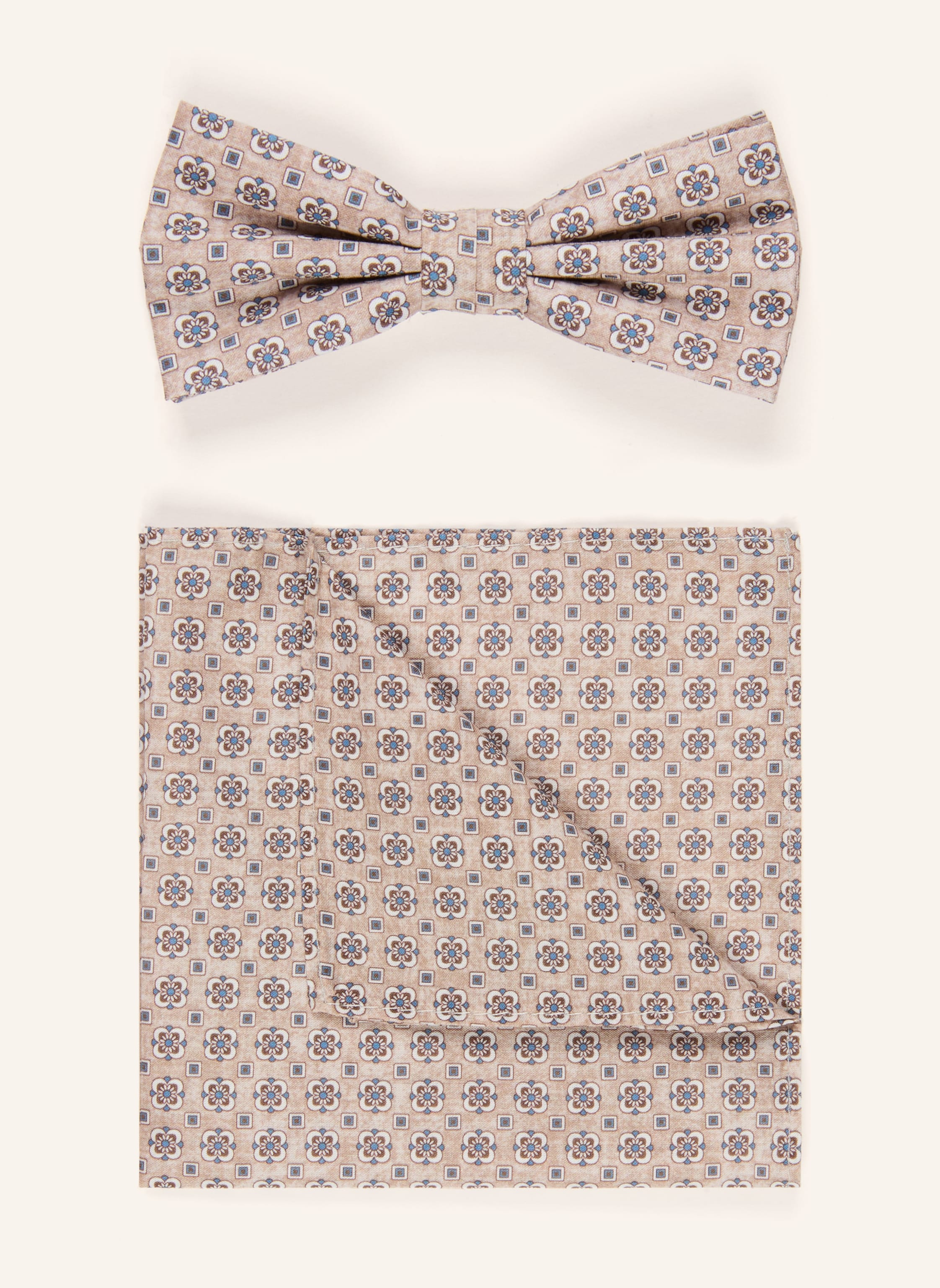 Prince BOWTIE Set: Fliege und Einstecktuch