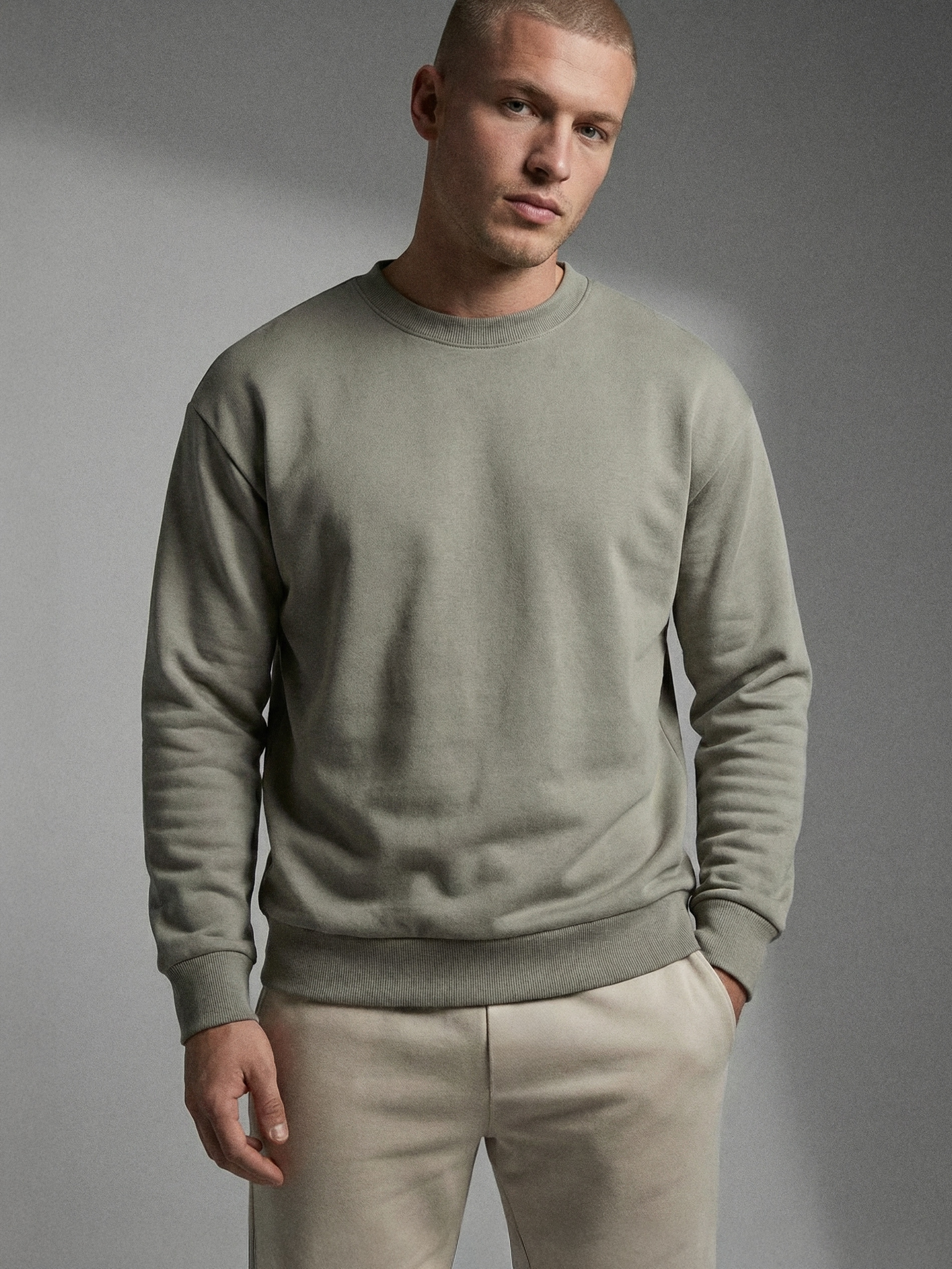 Bluza crewneck basic