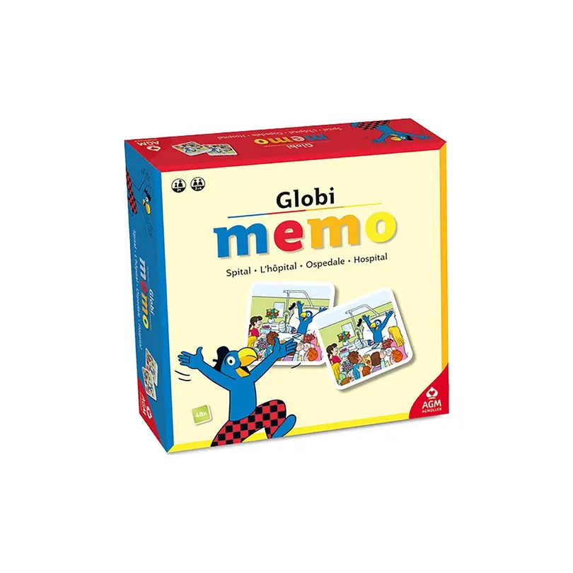 Memospiel 48-teilig Globi