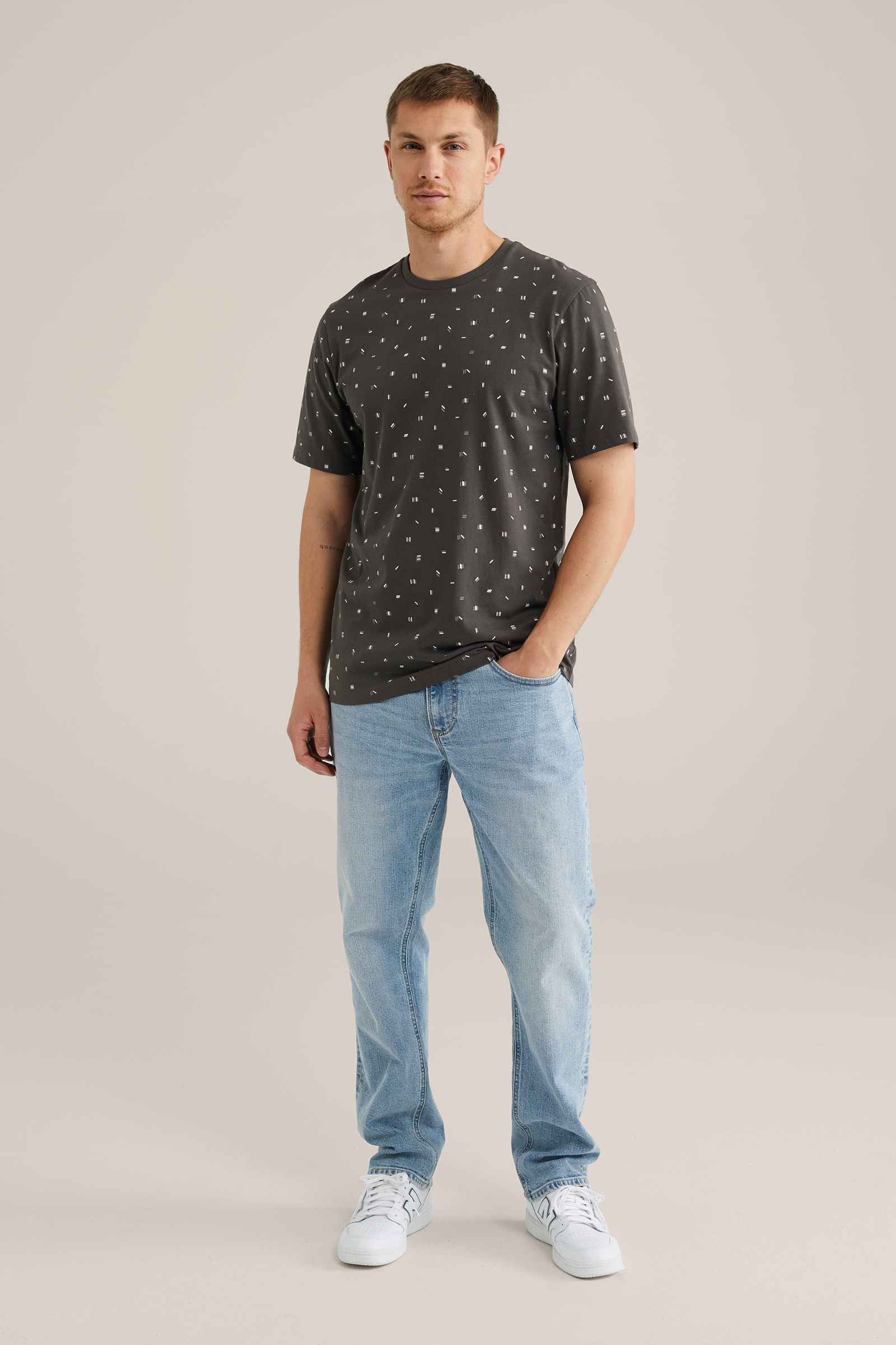 Heren Regular fit T-shirt met print