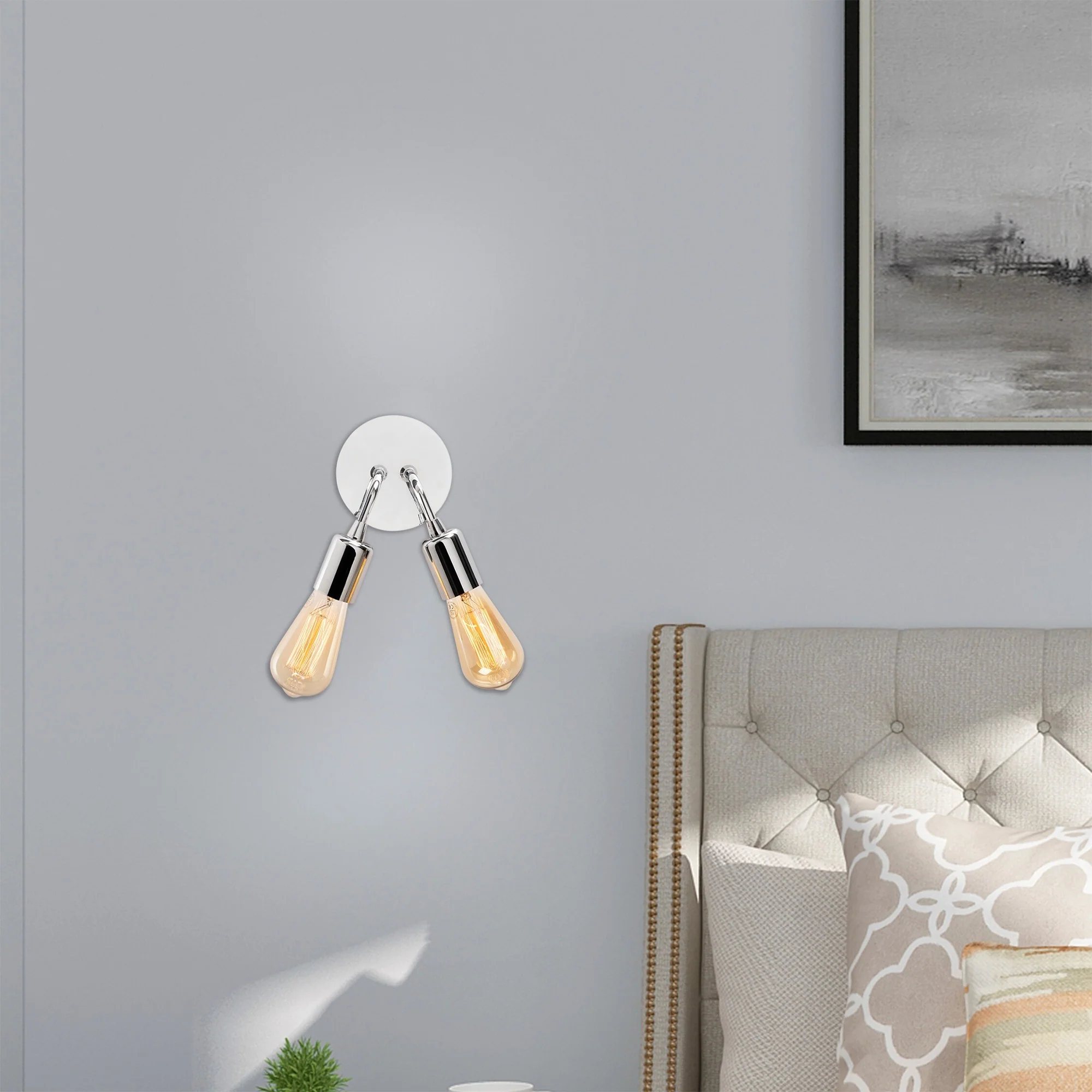 Wandlamp Durrant 2-lichts