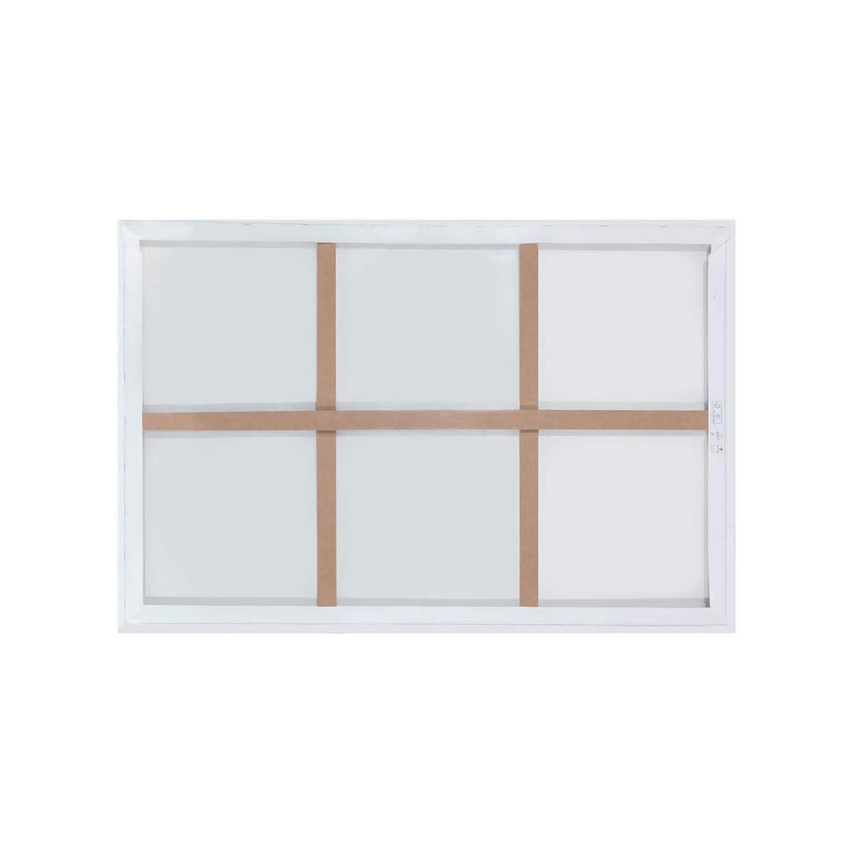 ANIMAUX - Tableau sur toile zoom zèbres 65x97 cm