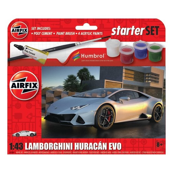 Airfix Lamborghini Hurac&aacute;n EVO Starter Set 1:43