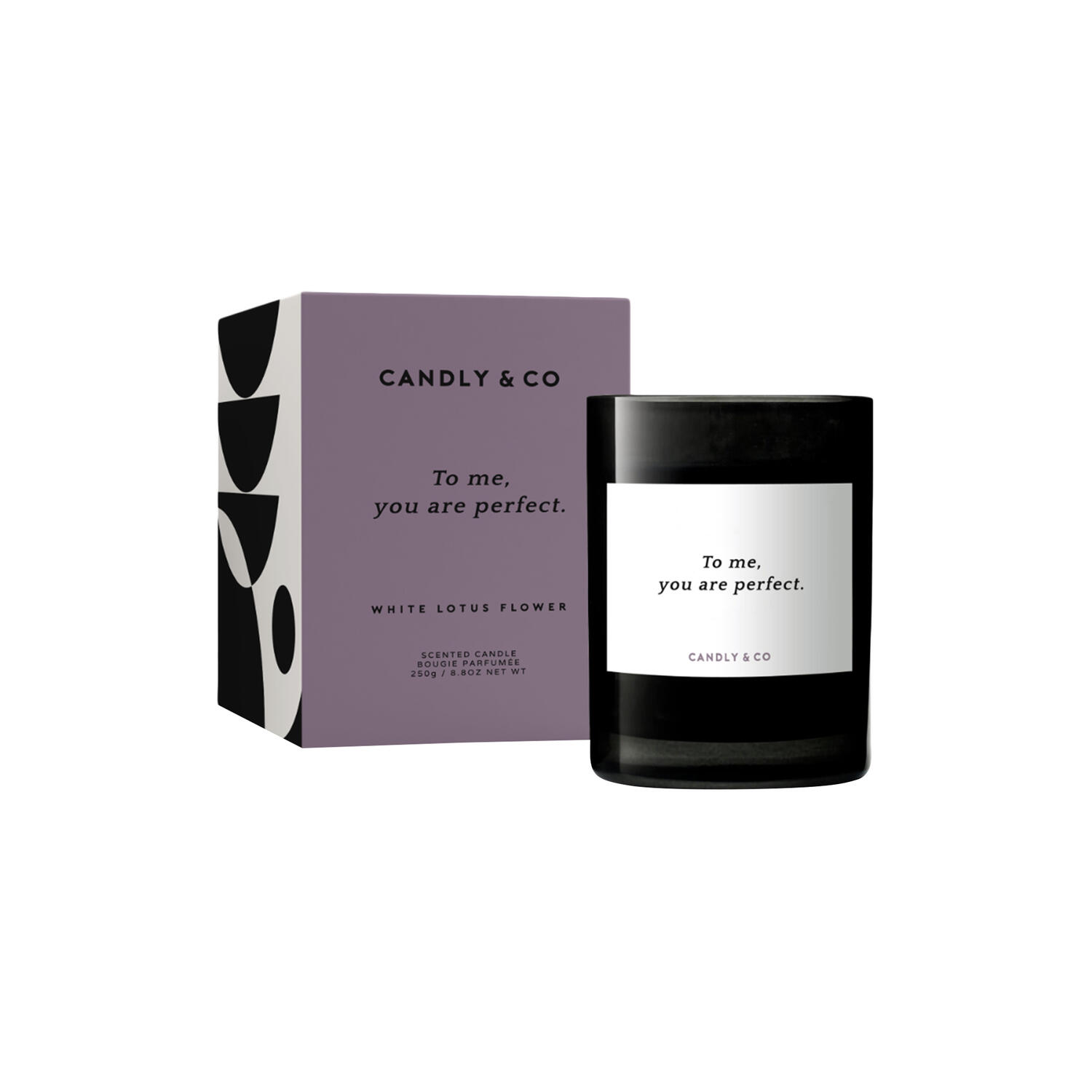 No. 8 Candle, To me, you are perfect