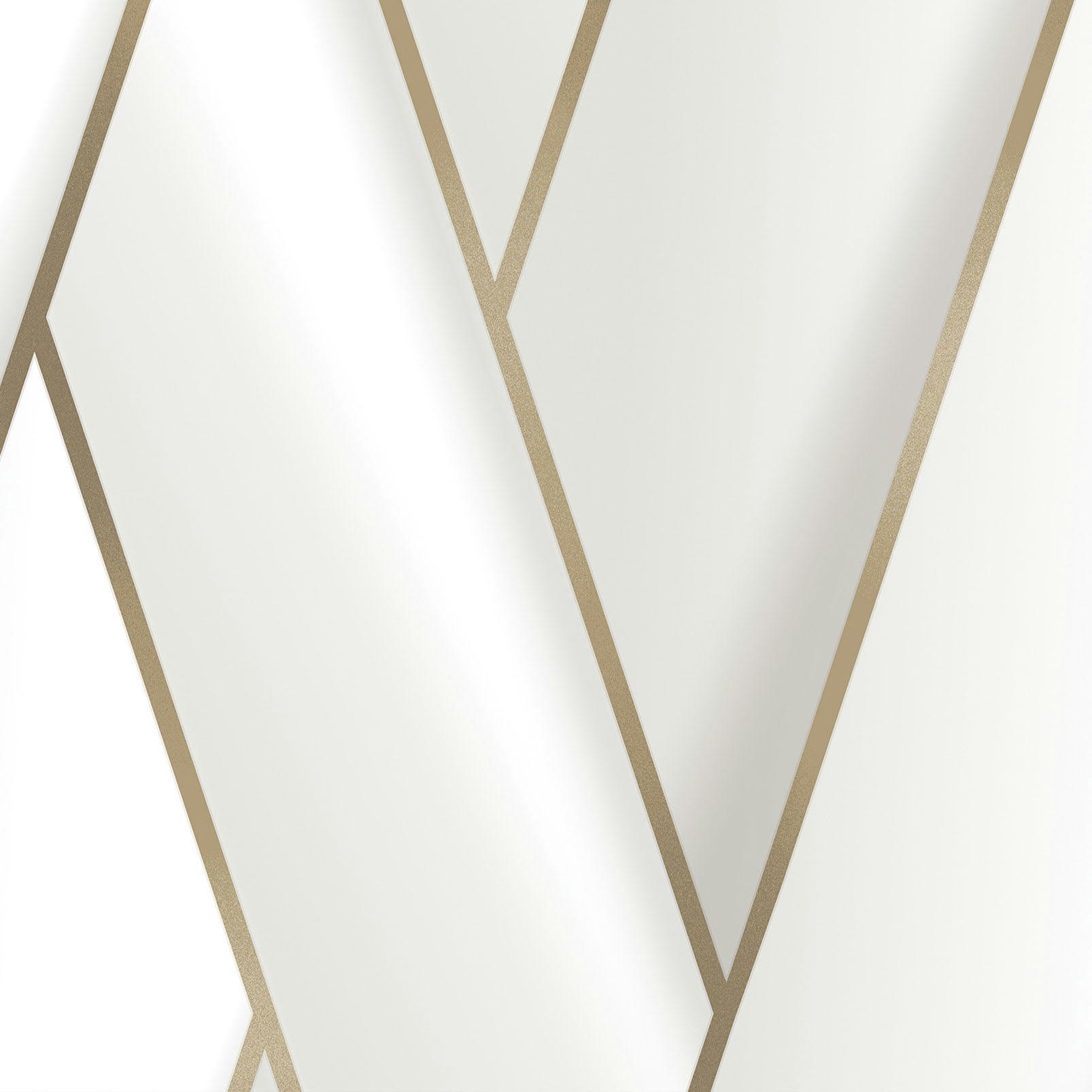 - Papier peint géométrique Art doré 0,53x10 mètrescm