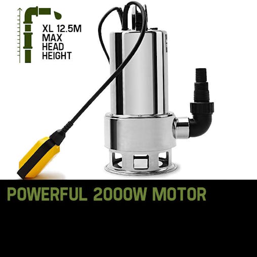 NNEMB 2000W Dirty Water Submersible Pump-PRD-M6