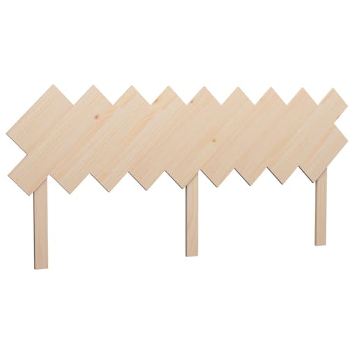 NNEVL Bed Headboard 178x3x80.5 cm Solid Wood Pine