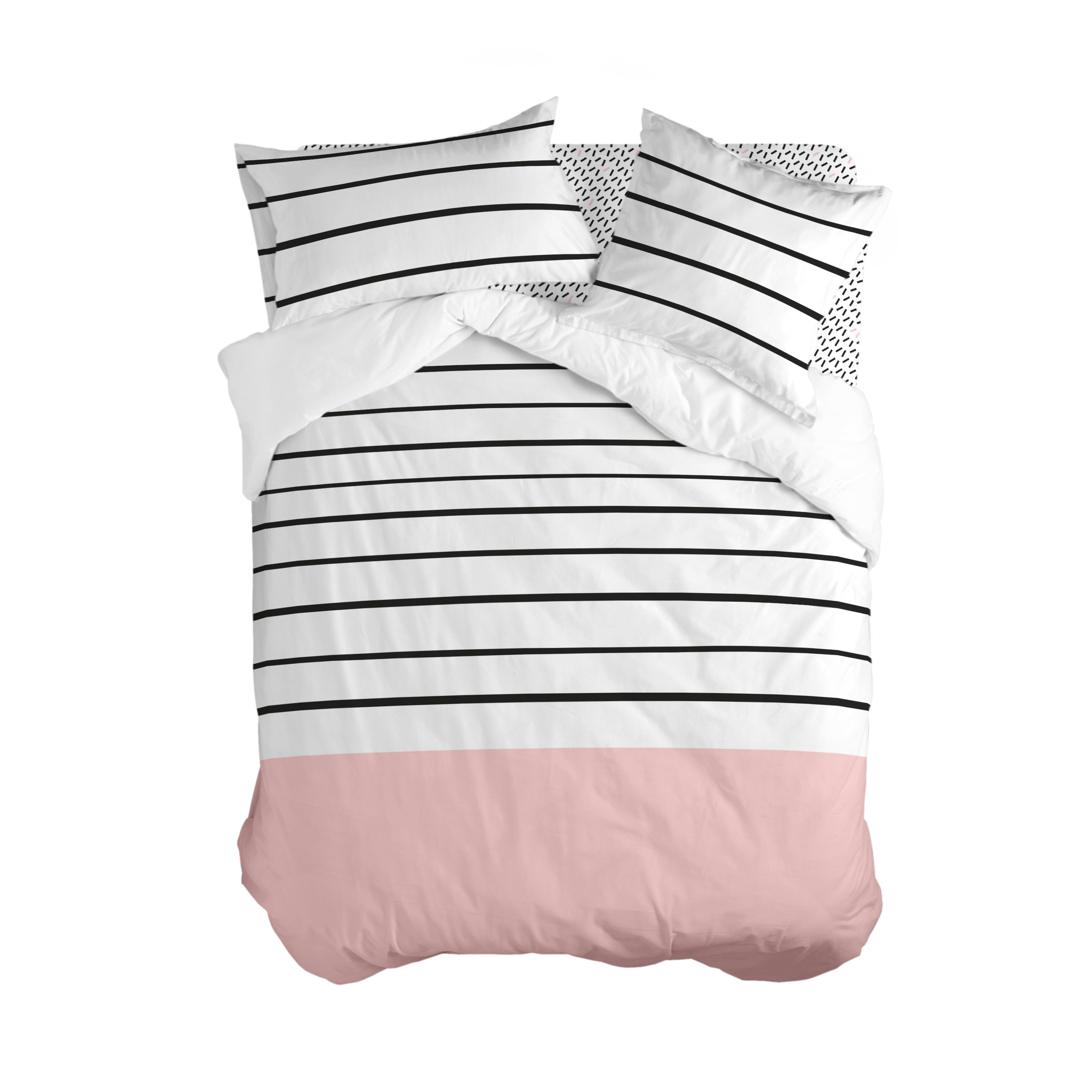 Blanc Dekbedovertrek Blush