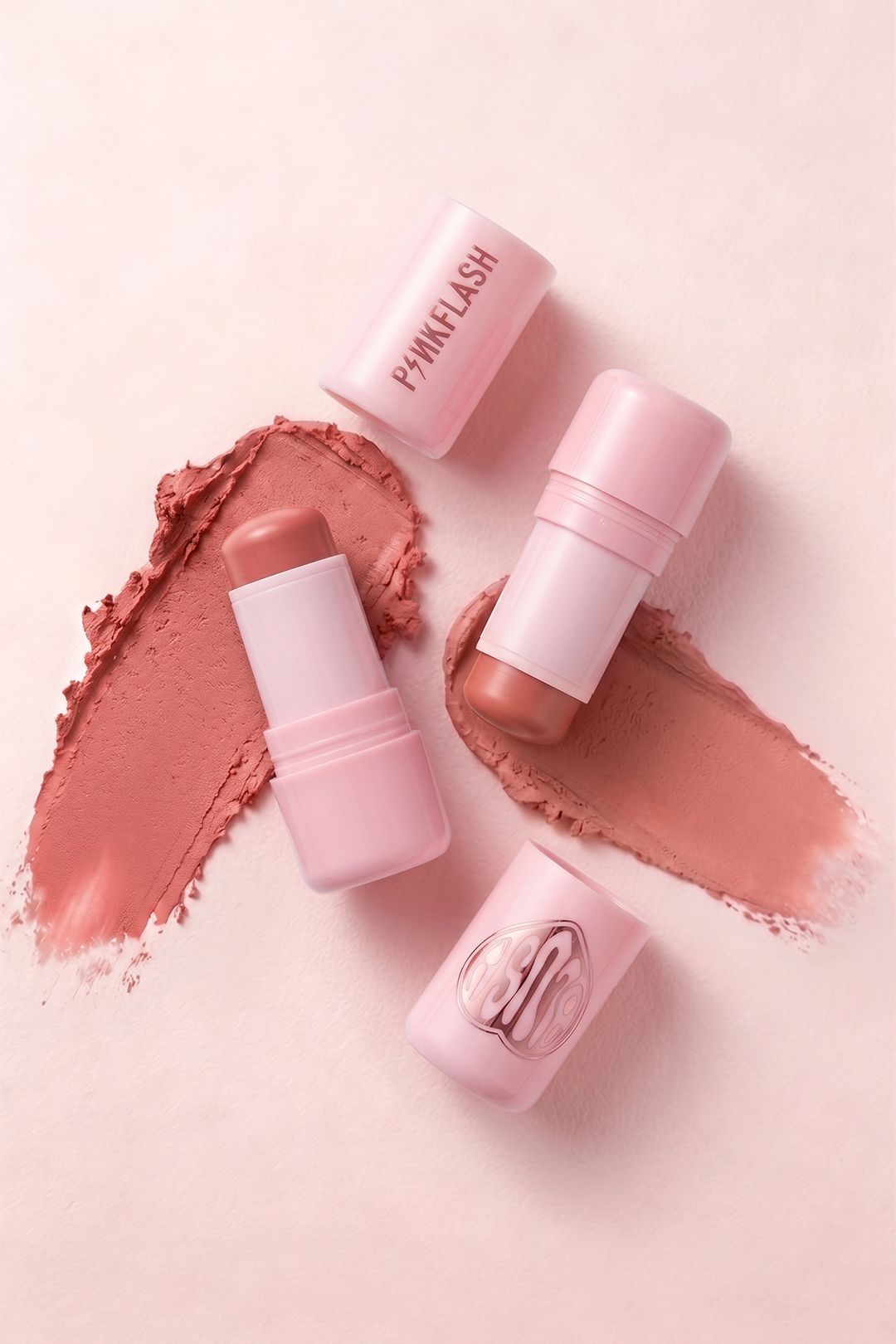 SHEONLY 2-Piece Creamy Dewy Blush & Eyeshadow Stick Set