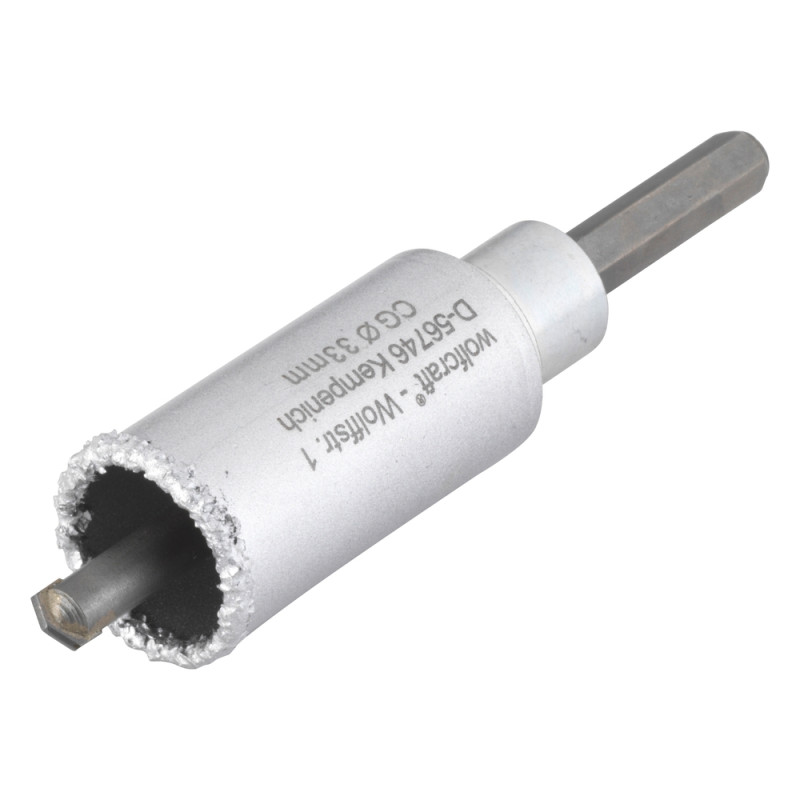 Trépan en carbure de tungstène Ø 33 mm WOLFCRAFT