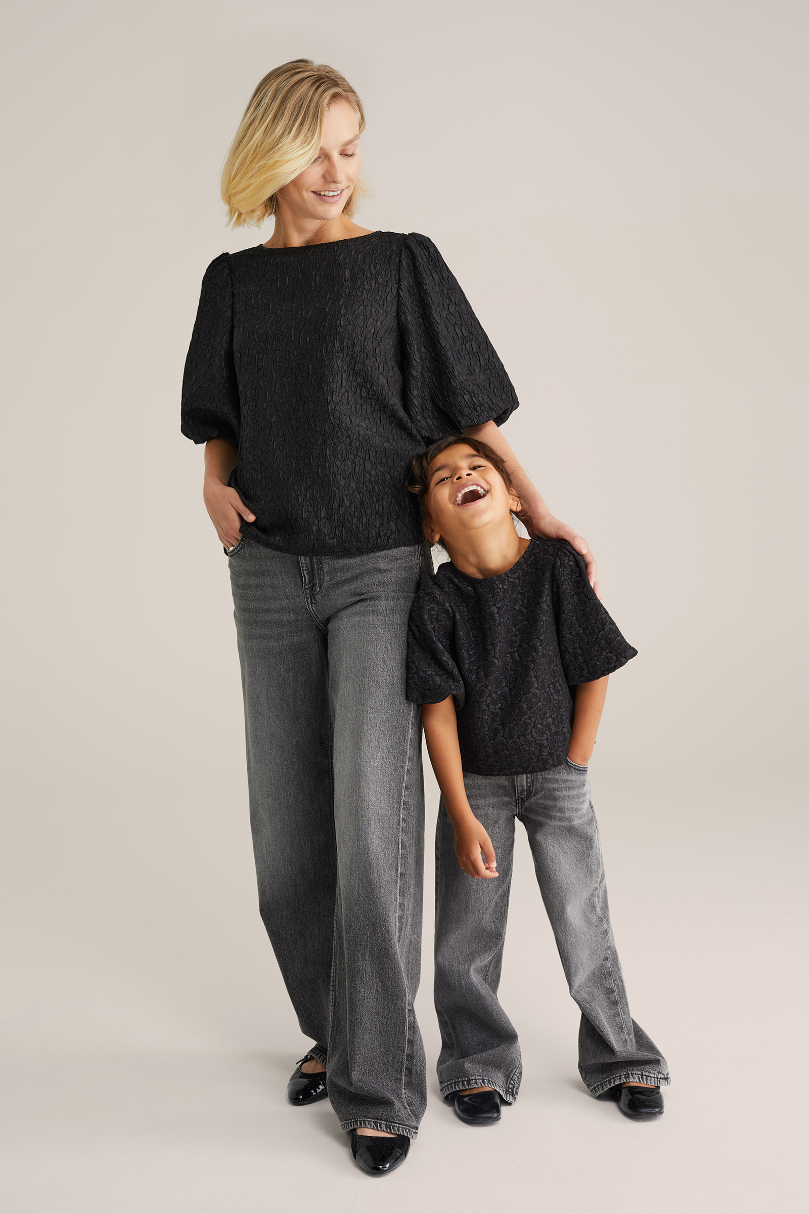 Dames blouse met structuur