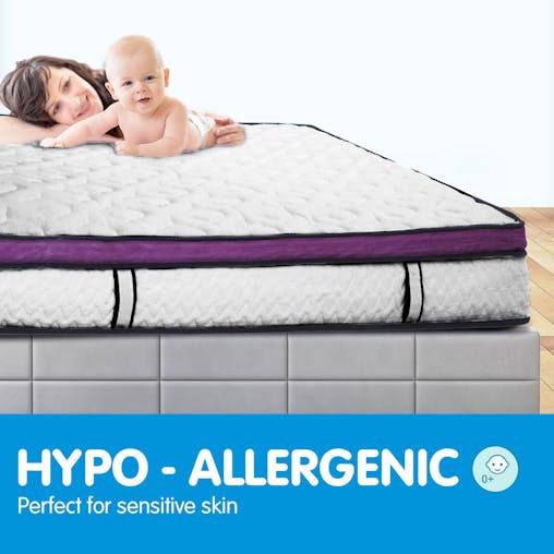 NNEDPE Laura Hill Euro Top Spring Pocket Mattress Queen - 30cm