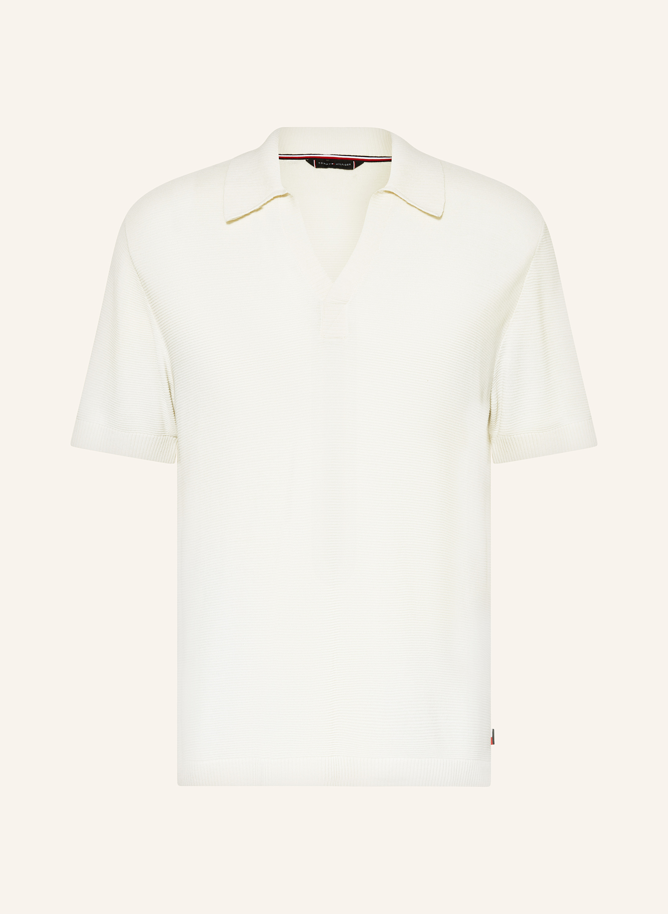 TOMMY HILFIGER Strick-Poloshirt Regular Fit