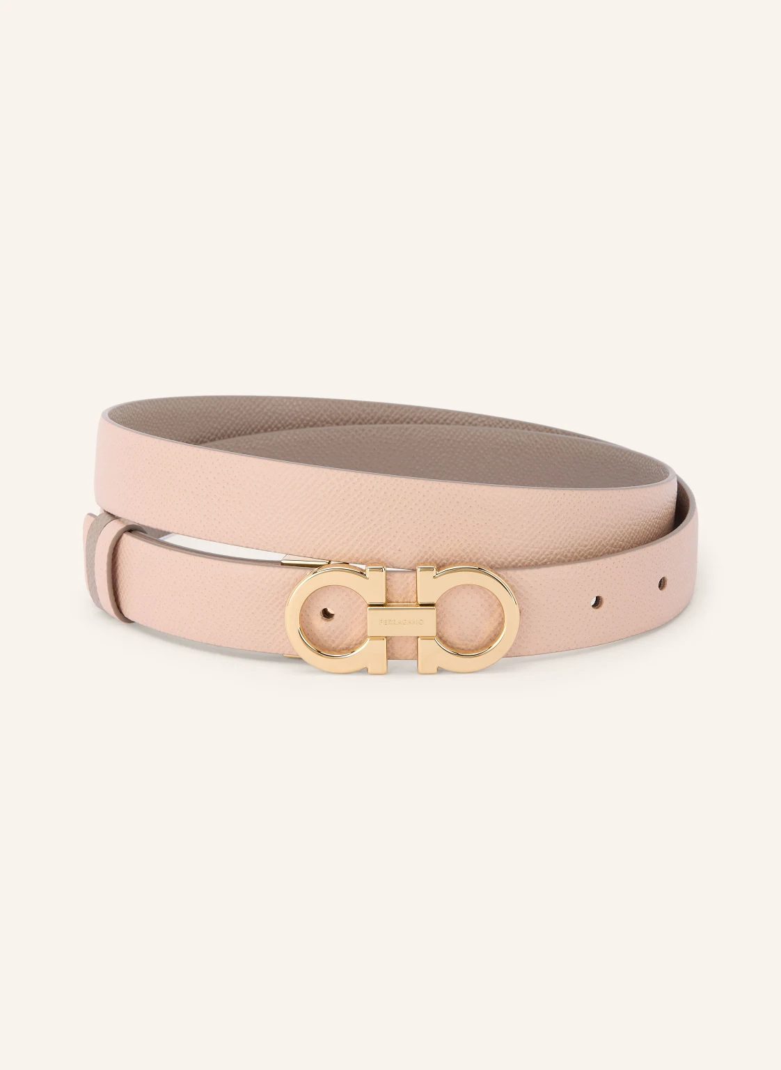 FERRAGAMO Ledergürtel zum Wenden