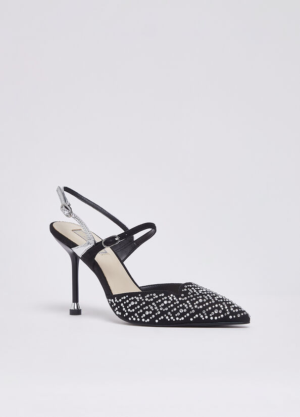 Slingback full strass