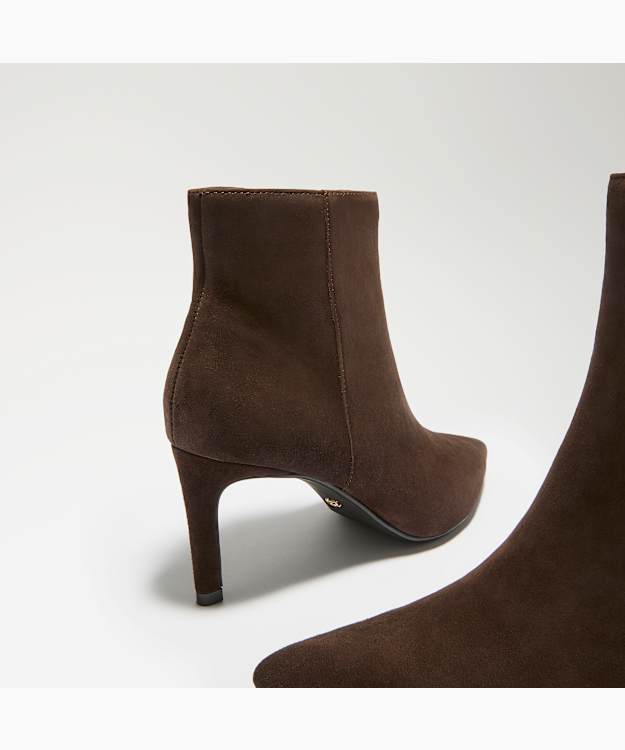 Obsessively Brown - High Heel Ankle Boots