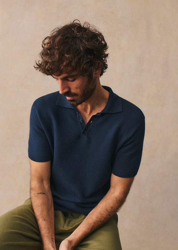 Simeone Mesh Polos