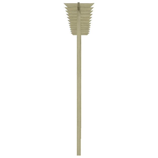 Clôture à lattes de jardin avec pergola Bois vidaXL