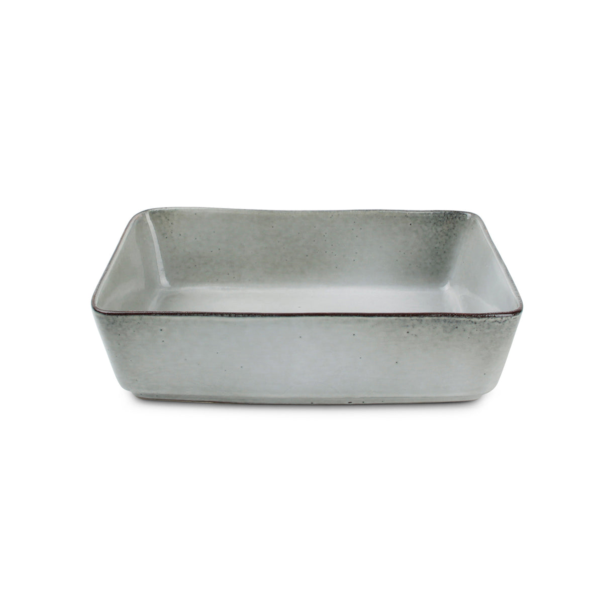 Salt & Pepper - Ovenschaal 20x13,5xH5,5cm groen Artisan - Set van 2