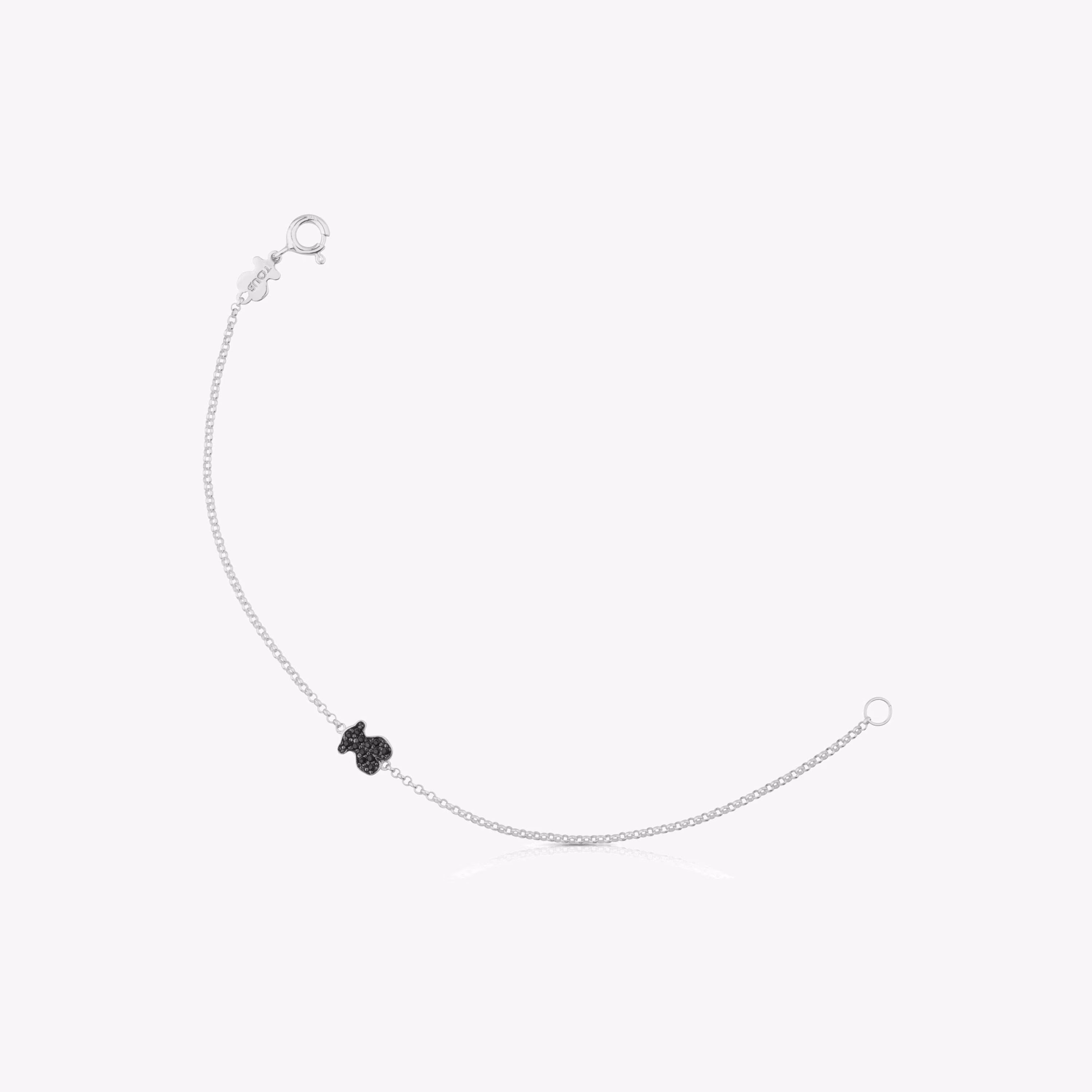 Pulsera de plata con espinela Motif