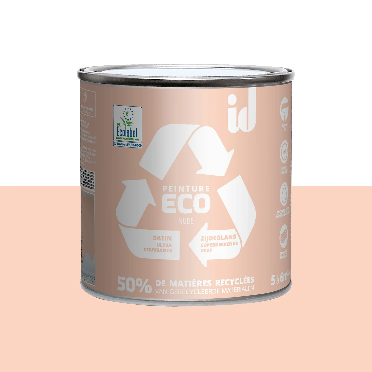 ECO ID Peinture ECO Peinture nude Satiné 0,5 L