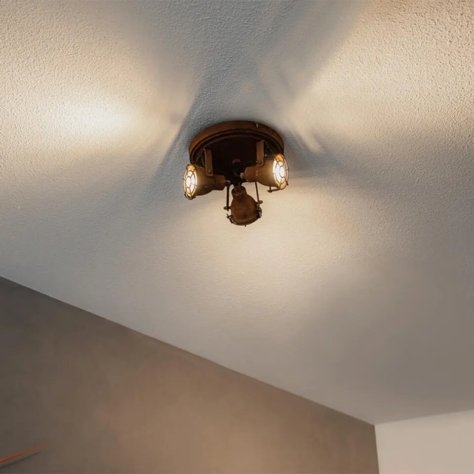 Qazqa richtbare spot sorra bruin gu10