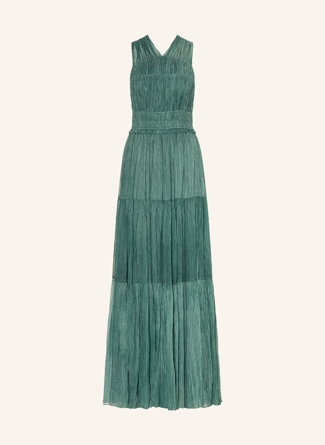 ULLA JOHNSON Seidenkleid FREESIA mit Plissees