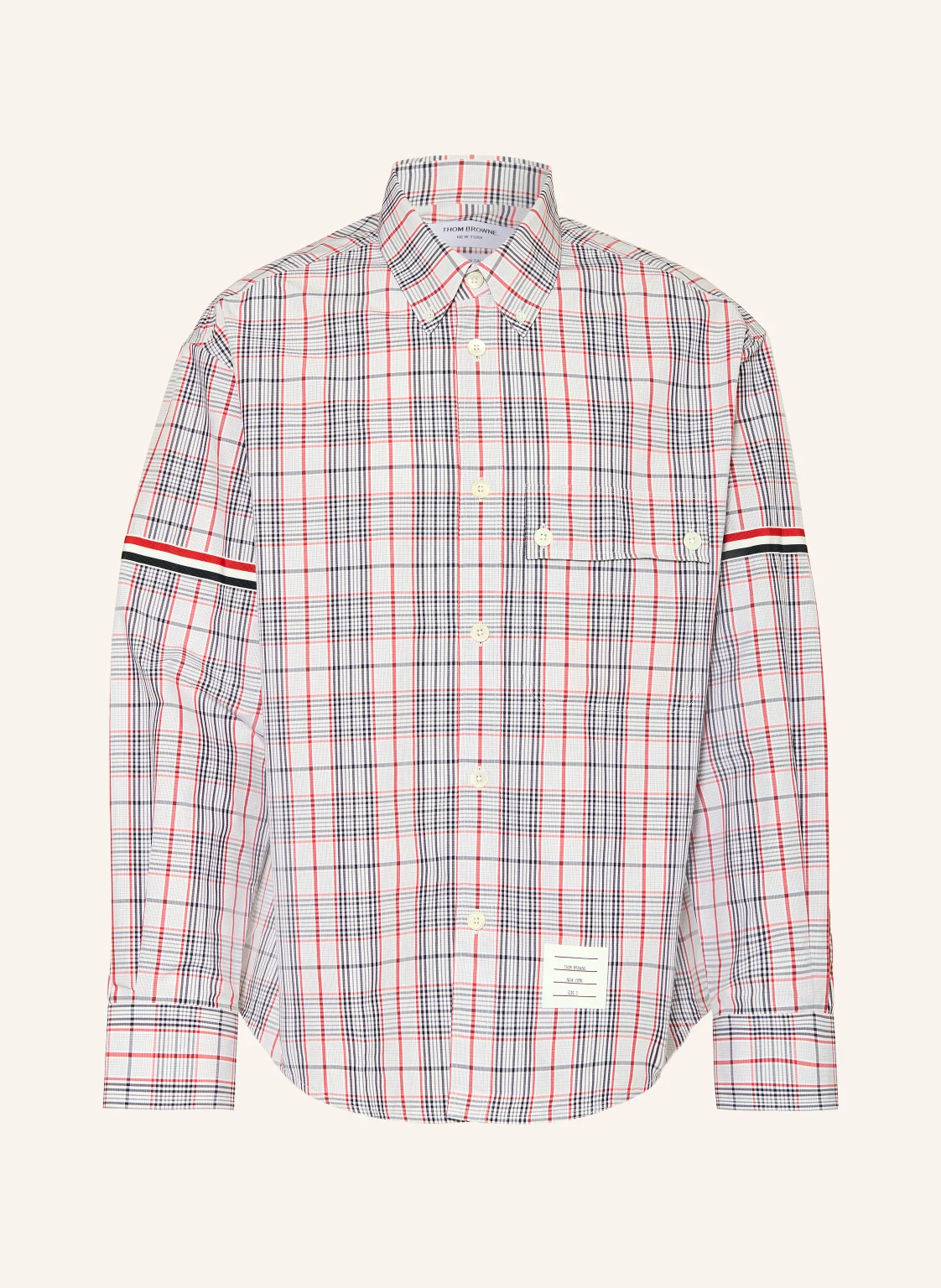 THOM BROWNE. Hemd Comfort Fit