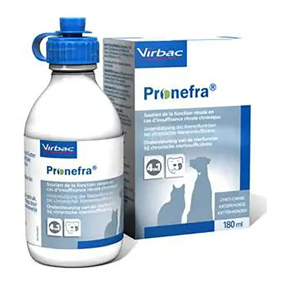 Virbac Pronefra 180ml Dog Cat Supplement