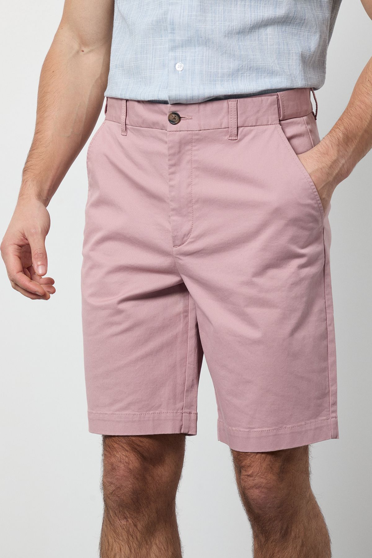 Maine Pink Premium Chino Shorts