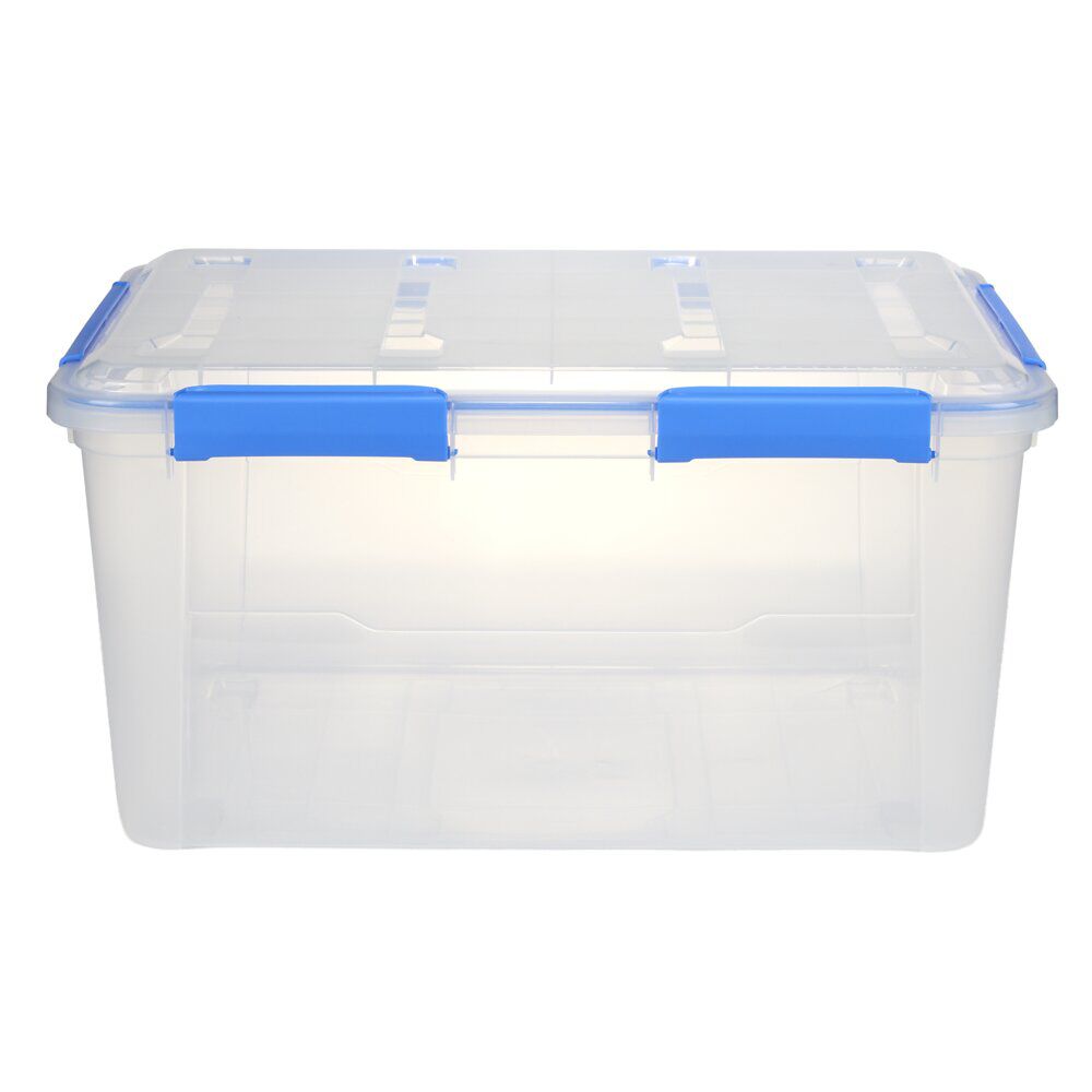 BoÎte de rangement 75L hermétique étanche transparente