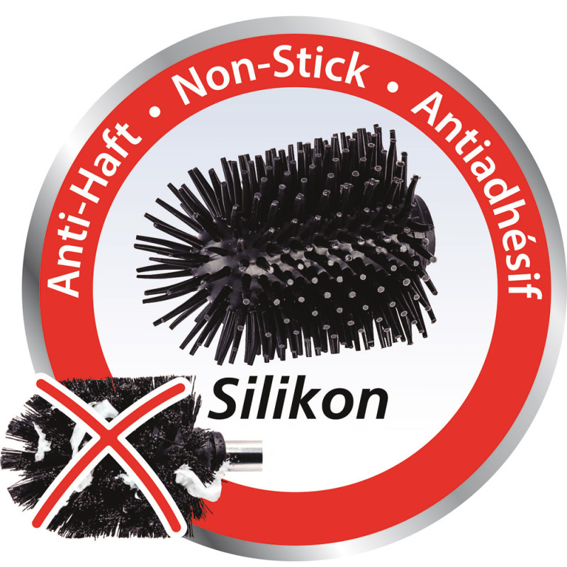 Brosse de toilette Fiesta noire WENKO