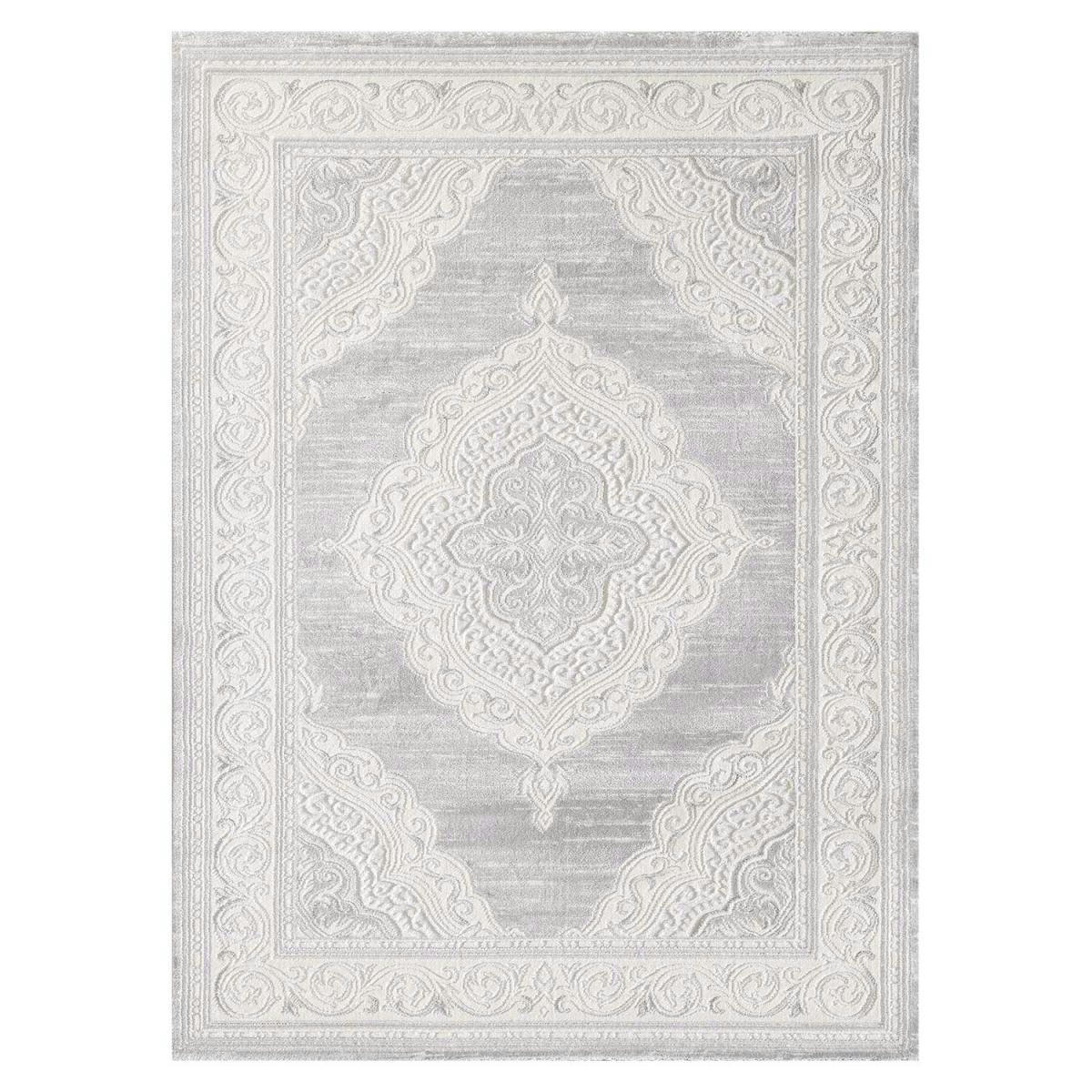 KHY FALAN - Tapis orient style gris 120x160