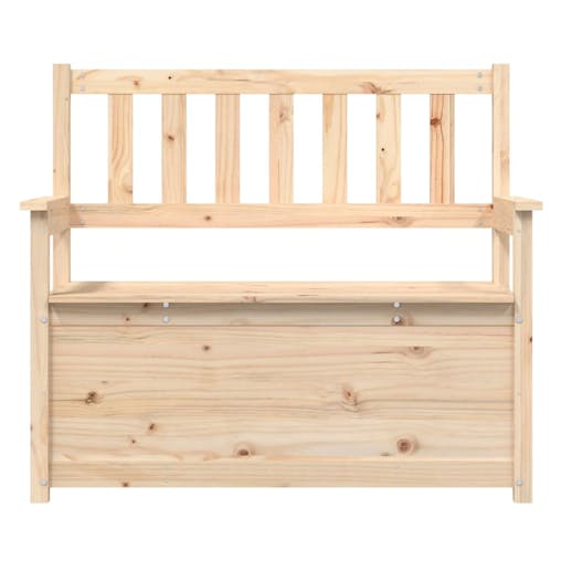 NNEVL Bench 112.5x51.5x96.5 cm Solid Wood Pine