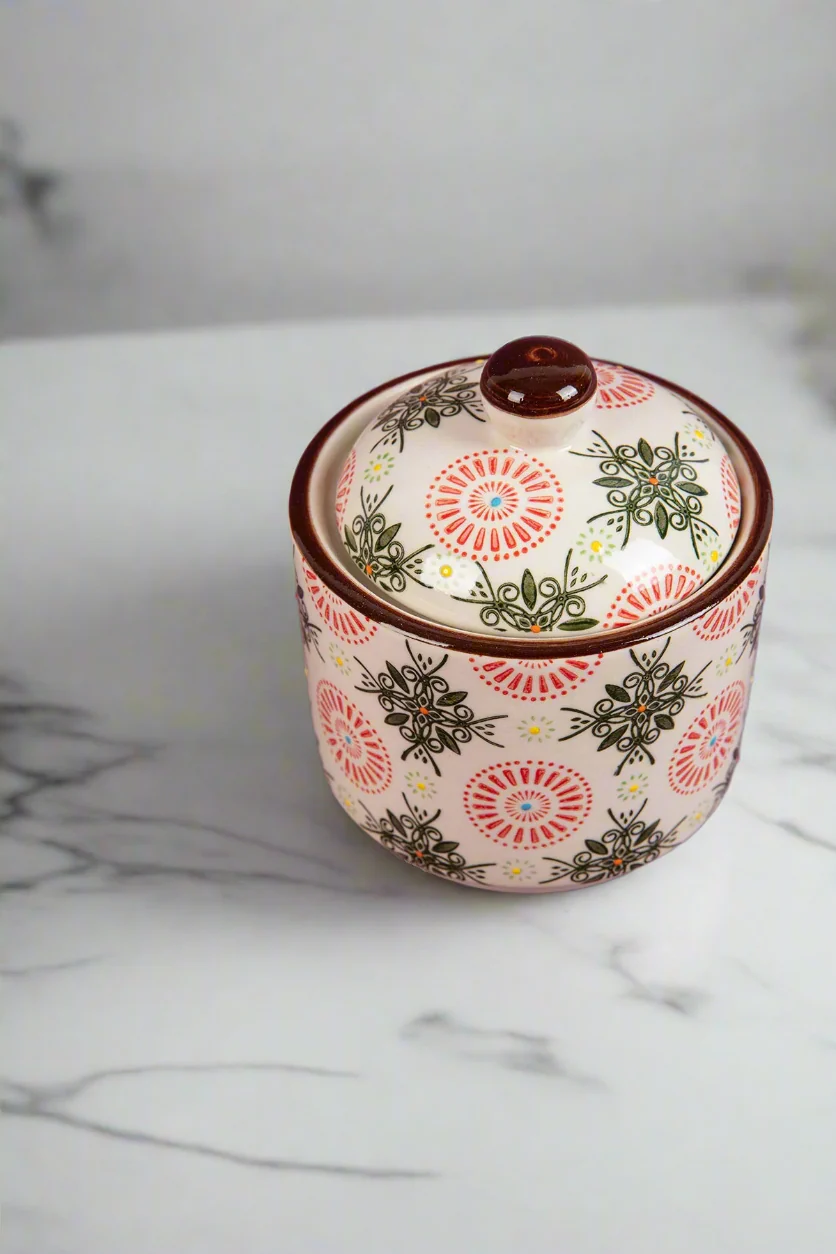 Eclectic Sugar Pot E