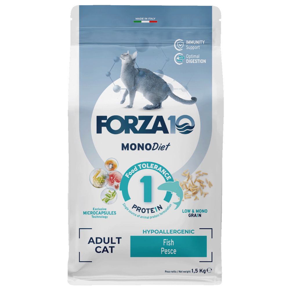 Forza 10 Mono Diet Adult Cat with fish