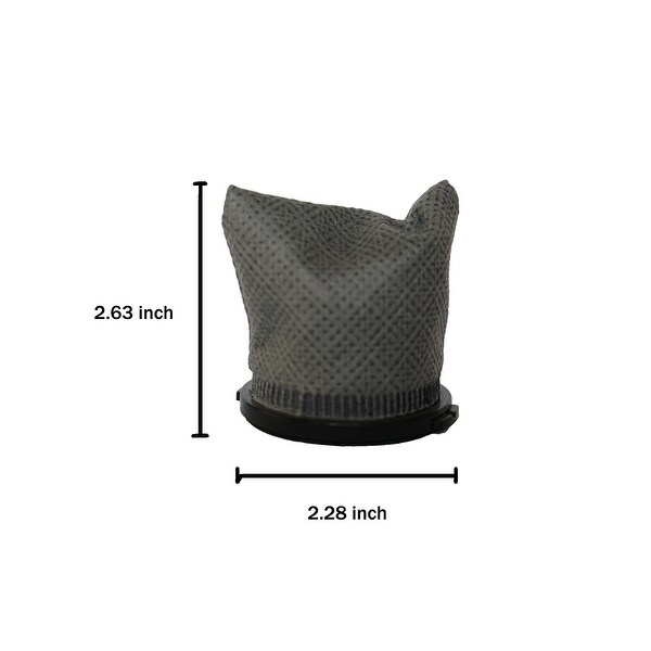 Whall Cordless Handheld Vacuum Replacement Dust Bag Filter, 2 Count