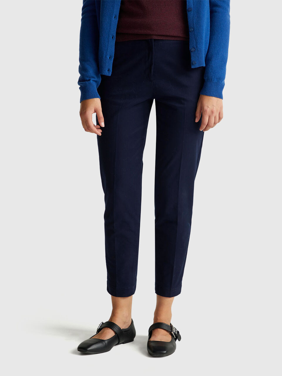 Slim fit trousers