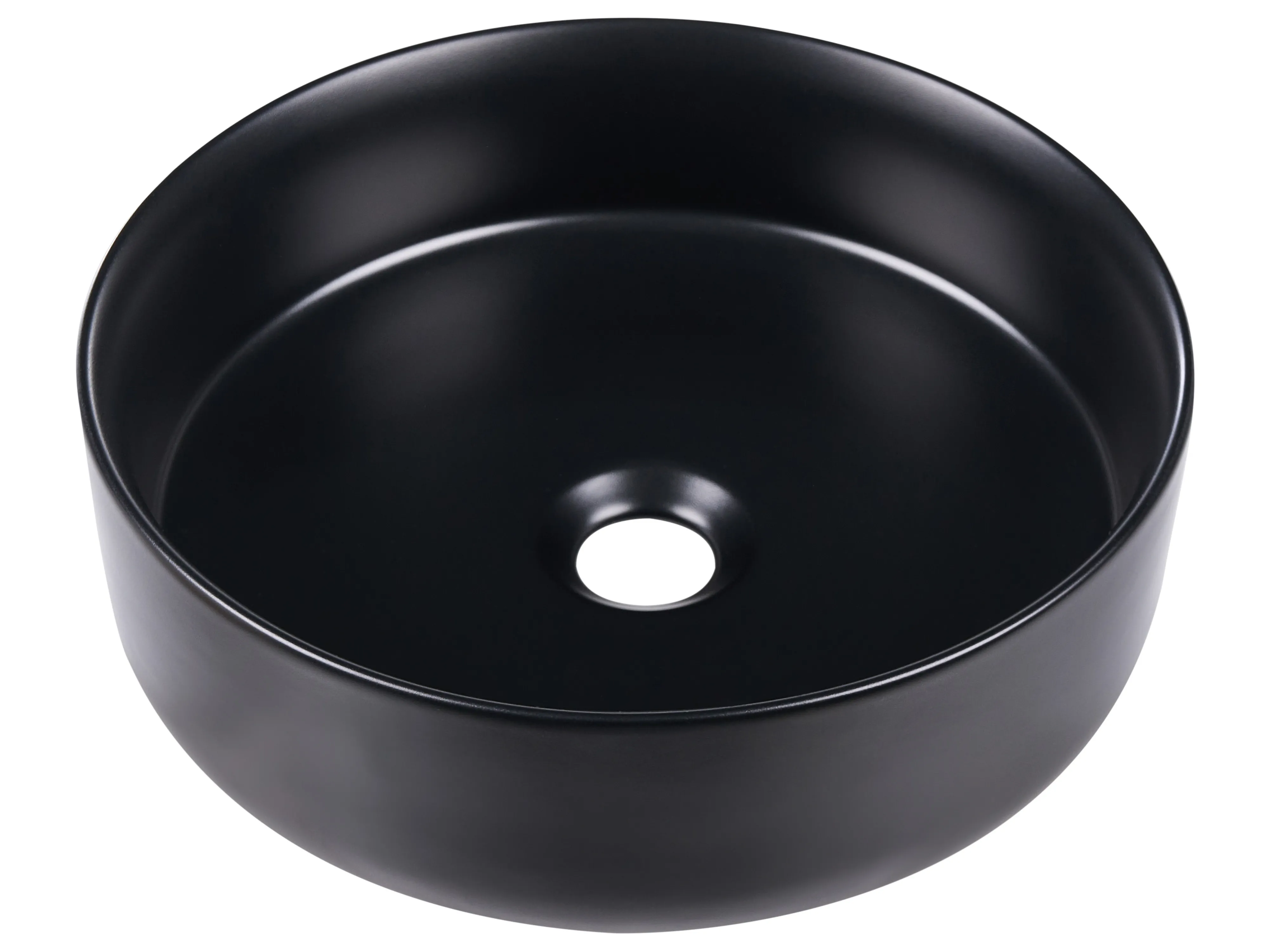 Countertop Basin TEBAR ? 400 mm Ceramic Black