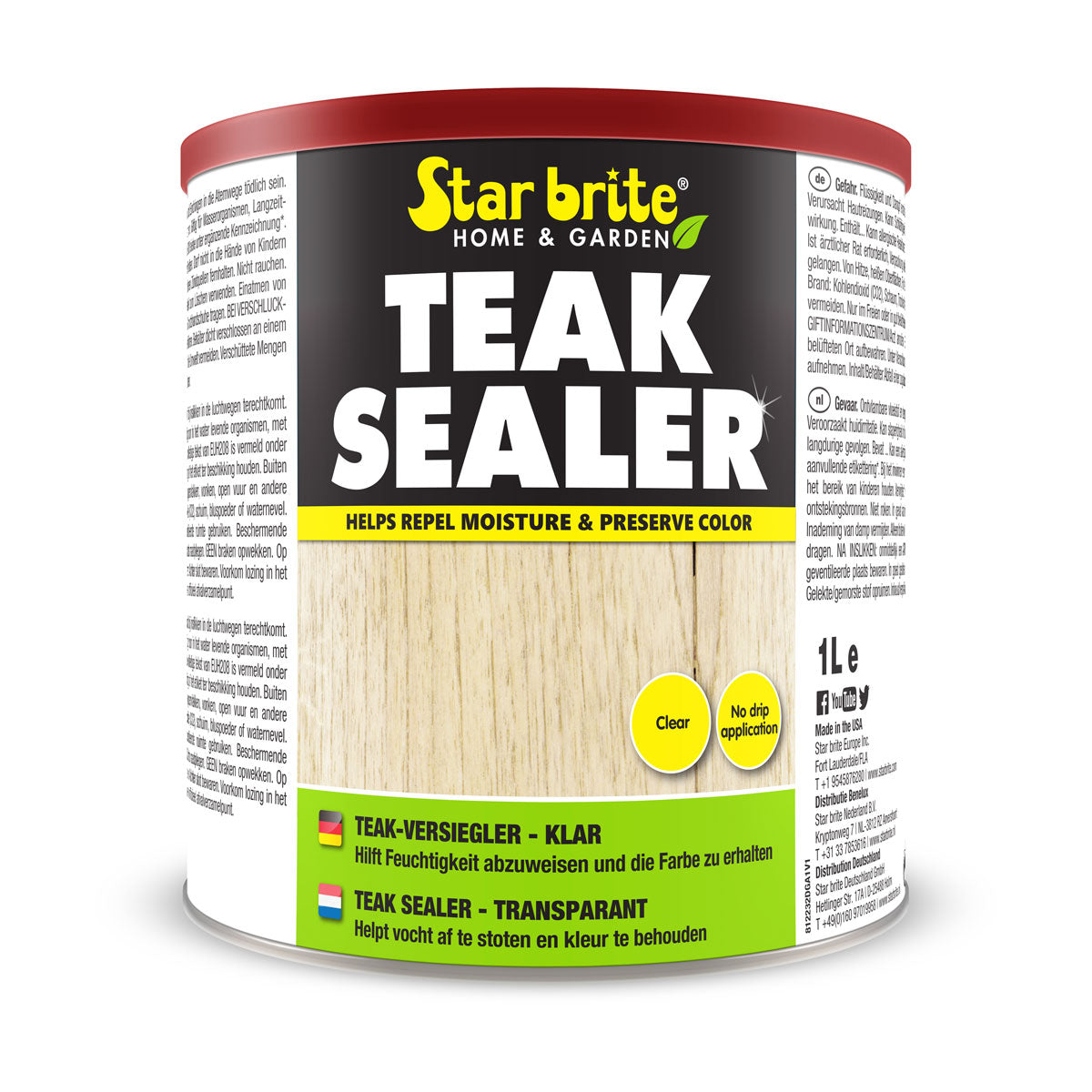 Starbrite teak beschermer transparant 946 ml