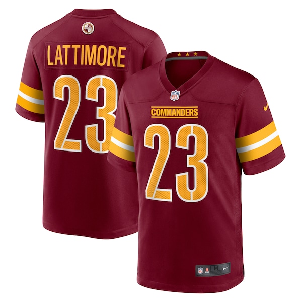 Marshon Lattimore Washington Commanders Nike  Game Jersey -  Burgundy/White