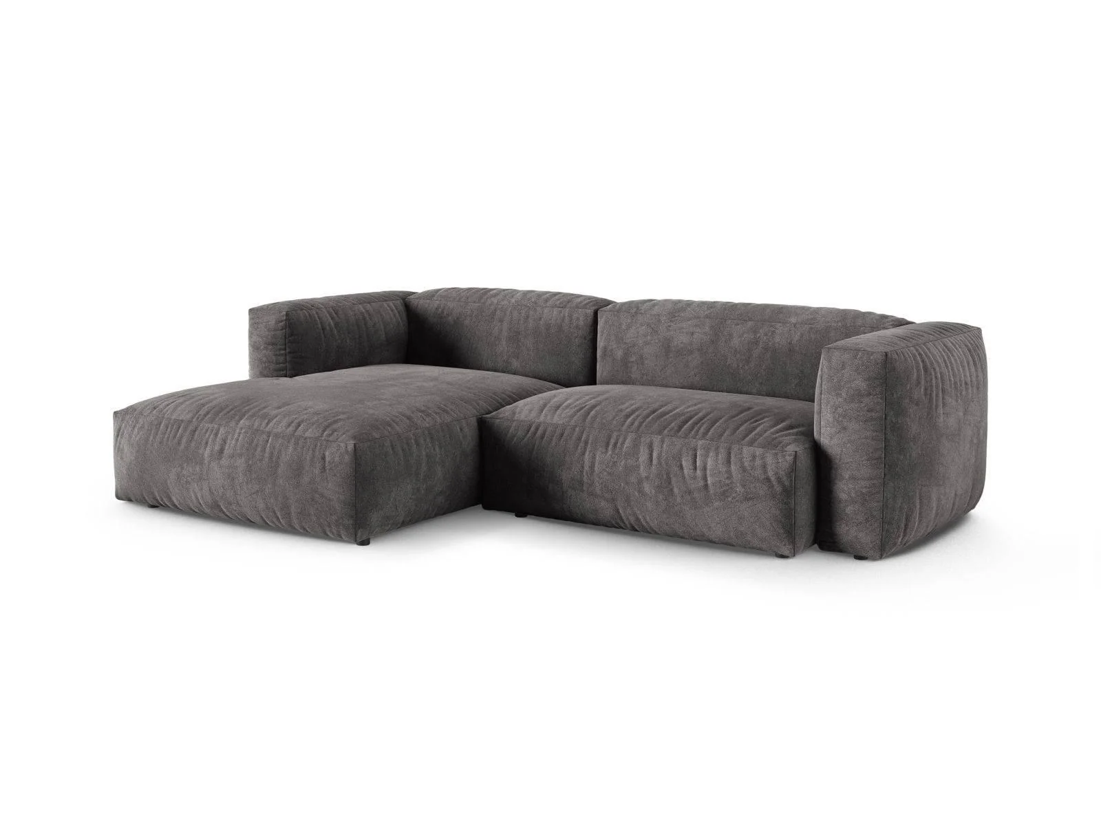 Modulaire hoekbank Martina links velvet