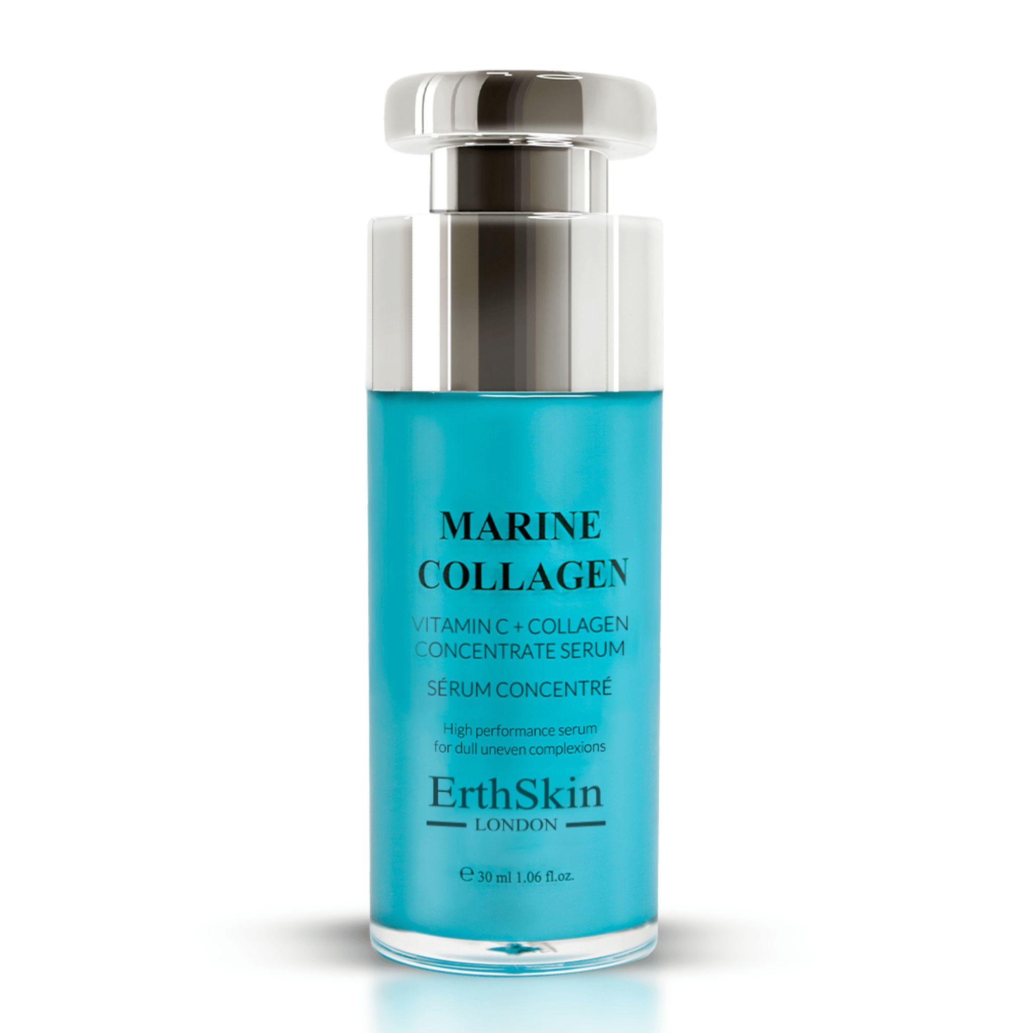 Erth Skin London Marine Glow Vitamin C   Collagen Concentrate Anti-Aging Serum 30ml