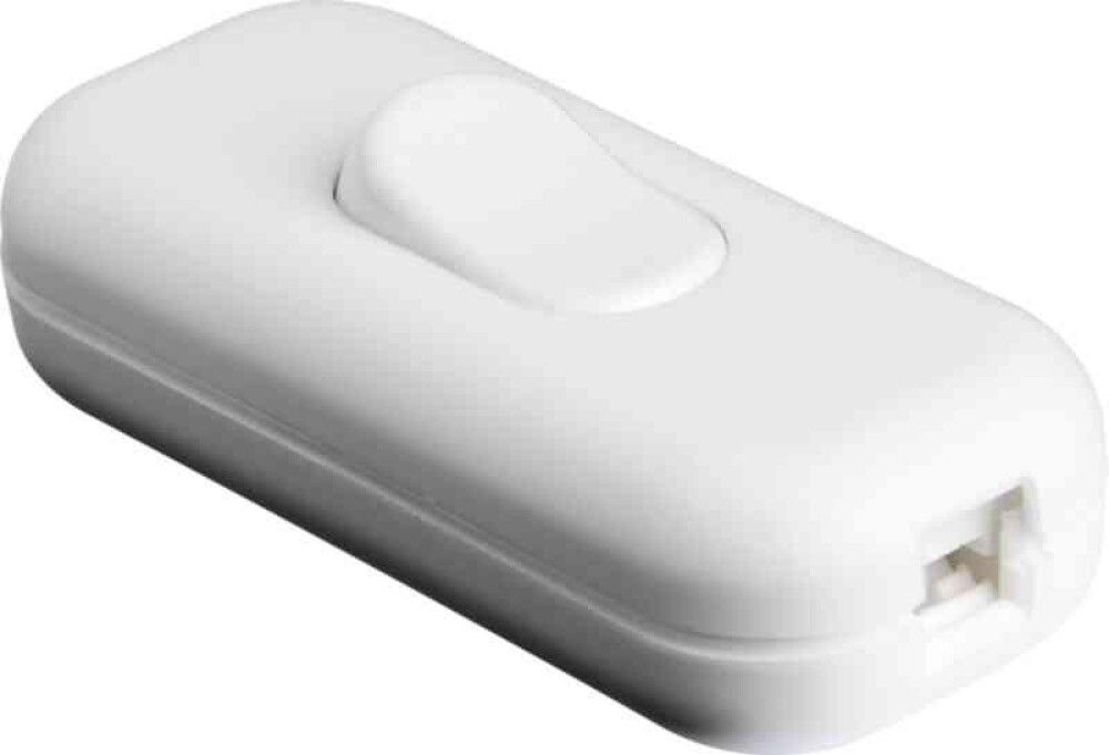 MELLOMSTRØMBRYTERE GELIA 1-POL HVIT 2A/250V JOR