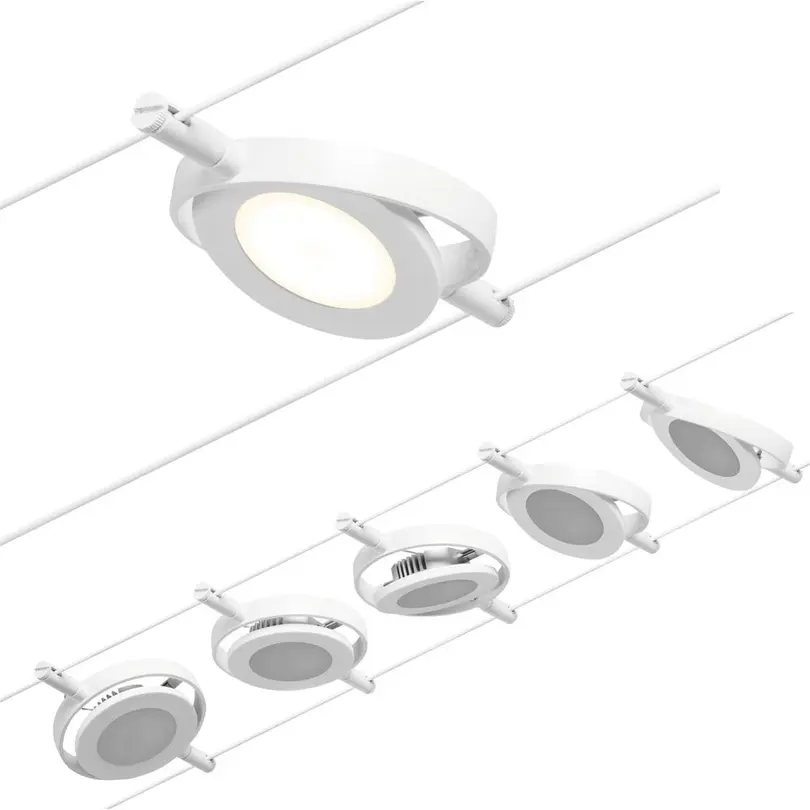 Wand- & Deckenleuchte 5er-Set RoundMac